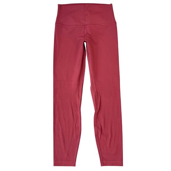 Lululemon Align 25" High Rise Pant Leggings in Dusty Mauve (Sz 6)